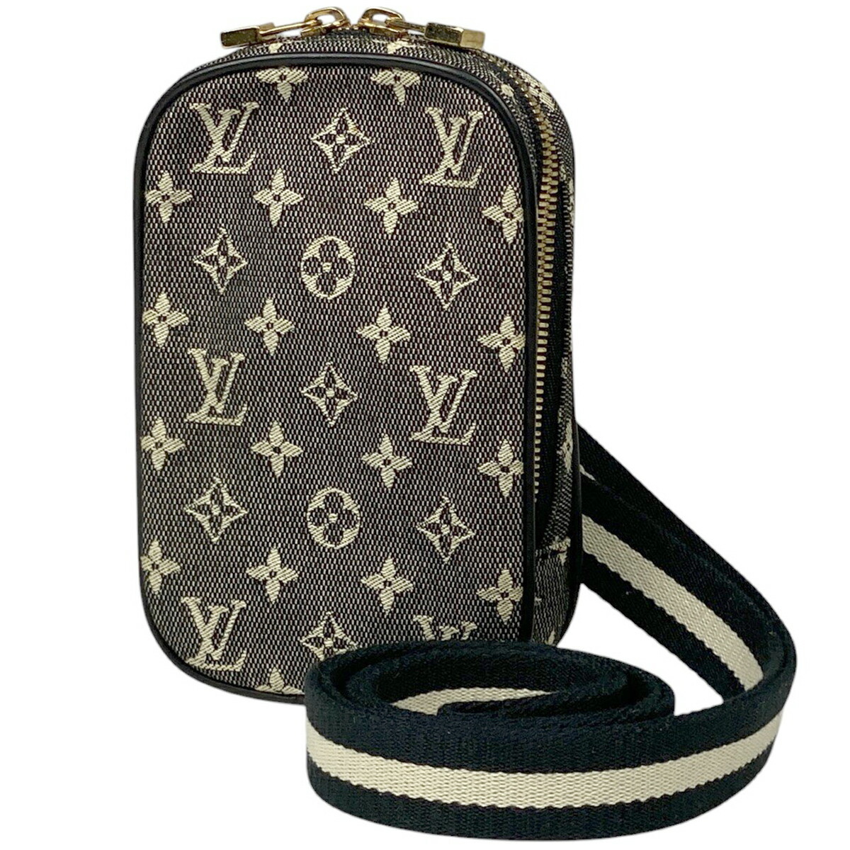 Louis Vuitton Digital Camera Case Shoulder Bag Pouch Mini Noir Black